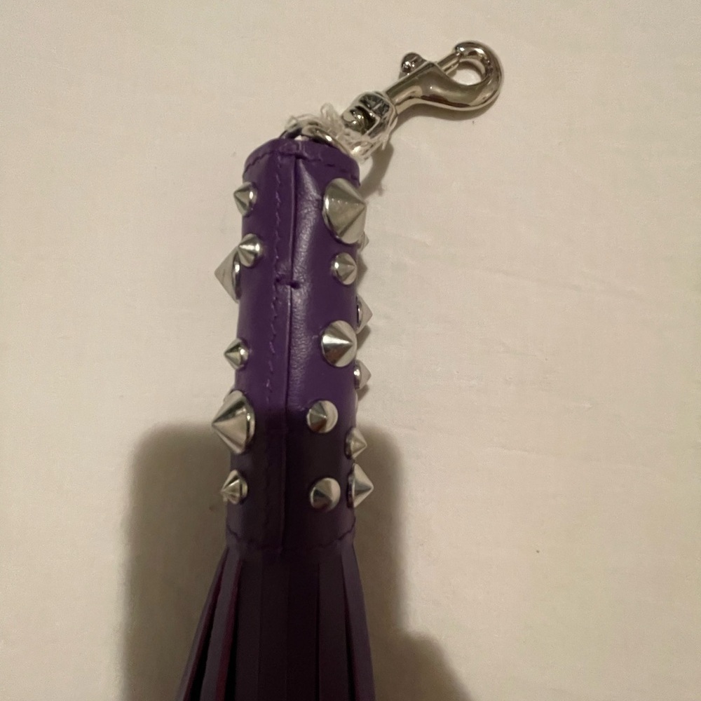 Versace Studded Tassel keychain/charm. - Picture 3 of 7